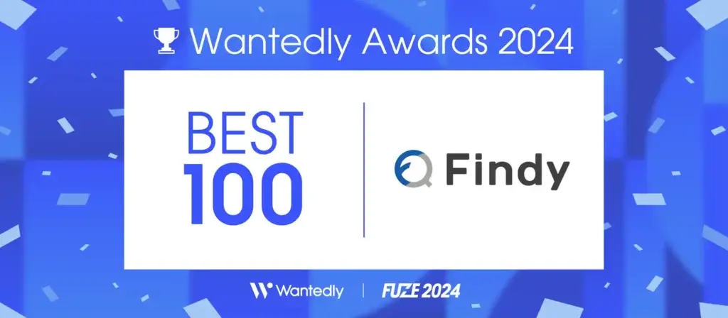 ファインディが、採用ブランディングの総合力を称える 「Wantedly Awards 2024 BEST100」に初選出